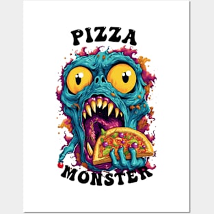 The Pizza Monster Posters and Art